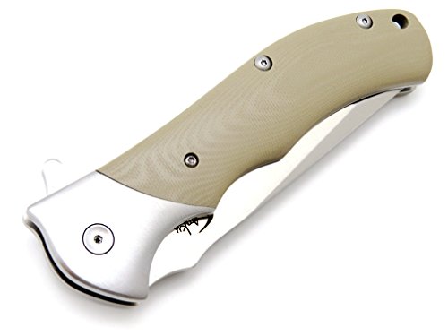 Ccanku C0555 Folding Knife, D2 Steel Blade G10 Handle Edc Knife For Outdoor,Hunting,Camping,Surviva-Gray … … … … #TOP3