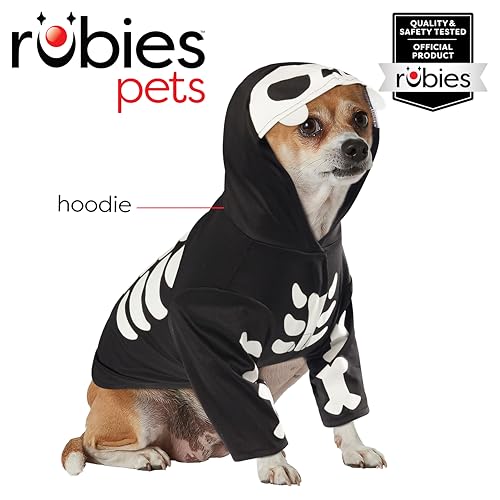 Disfraz Esqueleto para Perros o Gatos, Mediano miniatura 2
