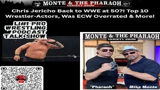 Chris Jericho Back to WWE at 50?! Top 10 Wrestler-Actors, Was ECW Overrated & More! cover art