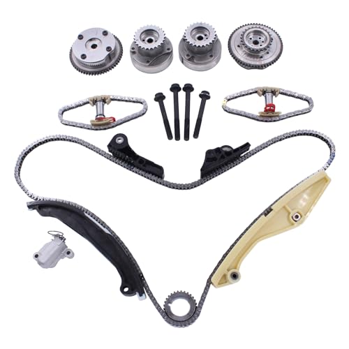 ApplianPar Timing Chain kit for Ford F150 2011-19, Edge 2011-14, Explorer 2011-19, Mustang 2011-17, Expedition 2015-17, Taurus 2013-19, Transit 2015-19, for Lincoln MKX 2011-18, MKZ 2013-16 3.5 3.7 by ApplianPar - Used condition - US$201.95