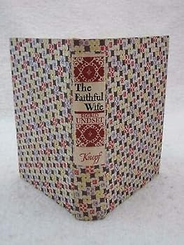 Hardcover Sigrid Undset THE FAITHFUL WIFE 1937 Alfred A. Knopf, NY Second Printing Book