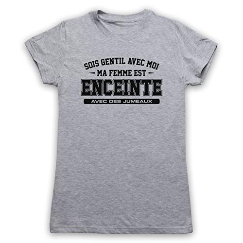 T-shirt humour grossesse jumeaux pour soulager le stress futur