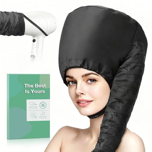 Hooded Hair Dryer Bonnet for Natural Hair