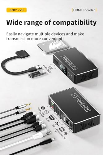 Codificador HDMI para solucionar cortes en streaming 4K con CPU Quad-Core potente 3