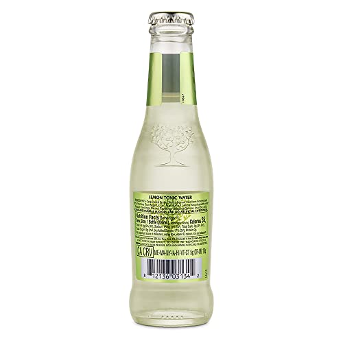 Fever-Tree Water, No Artificial Sweeteners, Lemon Tonic, 163.2 Fl Oz (Pack Of 24) #TOP4