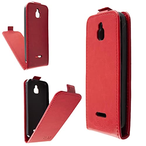 caseroxx Flip Cover for Nokia 6300 4G, Case (Flip Cover in red), Flip case