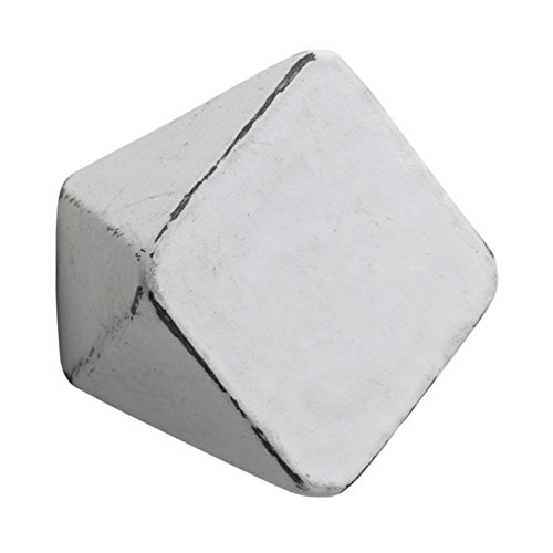 Metafranc Bouton de meuble vintage – 27 x 27 mm – Finition de qualité supérieure – Beau & décoratif – Avec matériel de montage/ferrure décorative/poignées de meubles / 123291