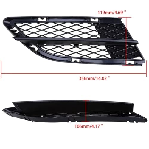 Cubierta de luz antiniebla derecha para parachoques de BMW Serie 3 E90 LCI 2007-2011 3