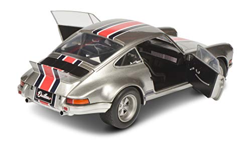Solido 1:18 1973 Porsche 911 RSR - Silver miniatura 3