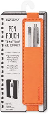 IF 40702 Bookaroo Pen Pouch Notebook/Pen Organiser Elasticated A5 Notebook -Brown
