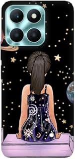 جراب حماية سيليكون بتصميم مطبوع متوافق مع موبايل هونر X8b من ايه بي