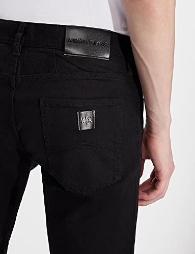 A|X ARMANI EXCHANGE Men's 5 Pocket Stretch Twill Slim Denim2