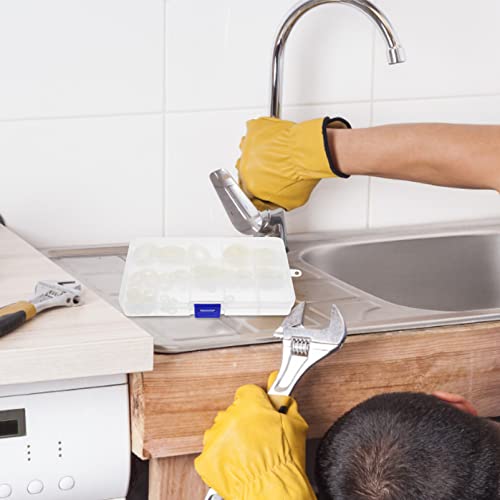 LIFKOME 110Pcs Arruelas De Torneiras De Cozinha Substituição De Arruelas De Borracha Reparo Doméstic