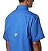 Columbia Men's PFG Low Drag Offshore™ Short Sleeve Shirt,Vivid Blue,Small