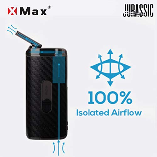 Xmax Ace Dry Herb Vaporiser by Jurassic, Premium 3-in-1 Vaporizer, Haptic Feedback, Patented Push-Button Cleaning, Swivel Zirconia Mouthpiece, Flagship XVAPE Device - Image 5