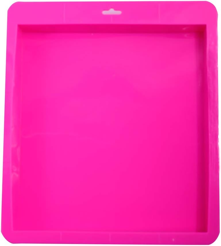 10 inch Square Cube Silicone Slab Mold for Soap Making Capacity 101oz 3000ml 3L 3000cc 3kg
