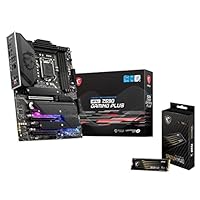 MSI MPG Z590 Gaming Plus Mainboard ATX 11th Gen Intel + MSI SPATIUM M480 PCIe 4.0 NVMe M.2 1TB SSD