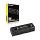 Corsair Hydro X Series XM2 M.2 SSD-Wasserkühler (M.2 SSD Individuellen Kühlkreislauf, Kupferkühlstruktur, Einfache und Schnelle Installation) Schwarz