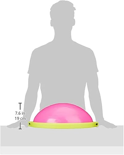 Miniatura 3 de BOSU Entrenador de equilibrio deportivo, tamaño de viaje que permite un fácil transporte y almacenamiento, 19.7 in,