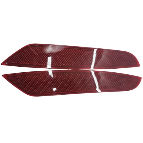 CNWagner 5KD945105A Rear Bumper Reflector Light Set for MK6, 2009-2013, Red Corner Stickers, 2-Piece 5KD945106A