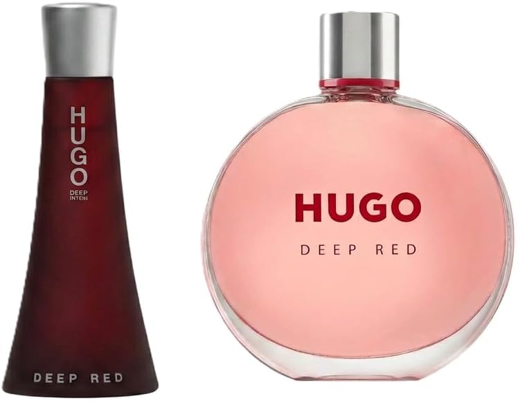 Deep Red Eau de Parfum - Ambery Women's Perfume - With Notes of Clementine, Freesia, and Sandalwood- Long Lasting Fragrance