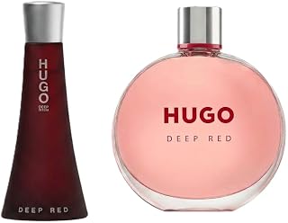 Deep Red Eau de Parfum - Ambery Women's Perfume - With Notes of Clementine, Freesia, and Sandalwood- Long Lasting Fragrance