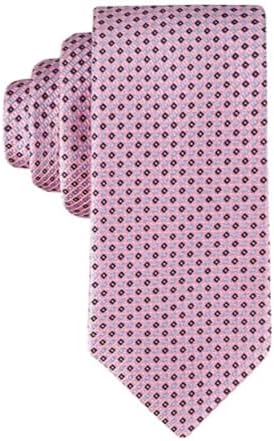 Tommy Hilfiger Men's Core Micro Dot Tie, Pink, One Size