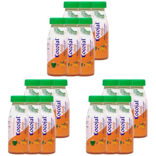 Image of Cocojal Mango Tender Coconut Water | No Added Preservatives | No Added Flavours | Not from Concentrate | 200 ml (Pack of 18)