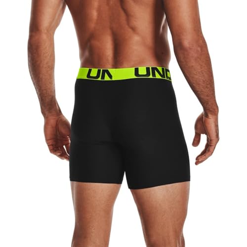 Image of Under Armour mens Multi-pack Performance Tech Boxerjock Brief, 6 inch Inseam, All-day Comfort & Soft