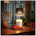 Candle Warmer Lamp with Timer Dimmer - Home Decor, Gifts for Mom Women Friend Sister -Wax Melt Warmer,Adjustable Height with 2 Bulbs
