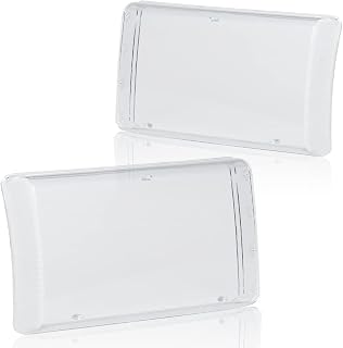 Headlights Lens Cover Compatible with Dodge RAM 1500 2500 3500 1994 1995 1996 1997 1998 1999 2000 2001 2002 Clear Lens 55076749AD 55076748AD 55076749AO 55076748AO