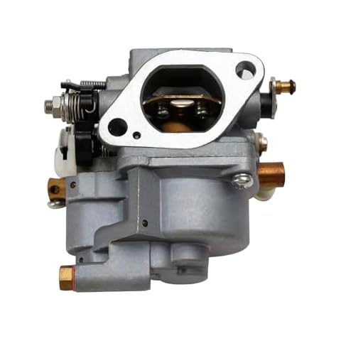 VIPIH Carburetor Carb Carburetor replacement fit for YAMAHA 4 stroke F6 F8 F9.9 T8 2004 2005 2006 9.9hp Outboard 68T-14301-11-00 Cover