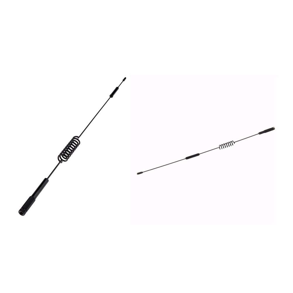 Heinside  New Metal 160mm Decorative Antenna For 1:10 Rc Crawler Axial Scx10 Antennas For RC Car Model 1/10 4 Black, 290mm Stronger (Color : Black)
