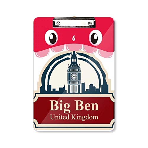 Porte-bloc A4 Big Ben rigide pour écrire debout sans table