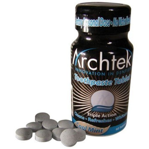 Archtek Toothpaste Tablets Cool Mint - 60 tablets per bottle (PACK OF 6)