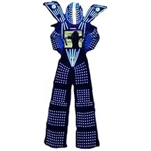 Earthradius Led Robot Costume Clothes Stilt Walking Luminous Suit Jacket Robot Suit Dj Accessories for Men 2XL