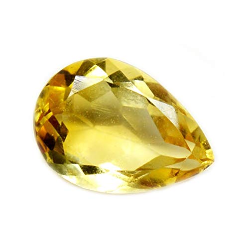 Citrine naturelle poire pour concevoir et sertir vos bijoux personnalisés