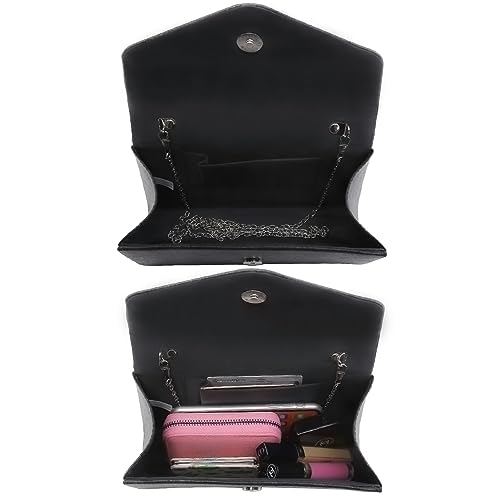 Dasein Women's Evening Bag Party Clutches Wedding Purses Cocktail Prom Handbags with Frosted Glittering - Image 6