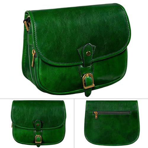 Time Resistance Leather Cross Body Bag for Women - Handbag, Shoulder, Messenger, Purse4
