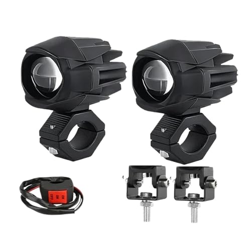 Faro antiniebla de 200W con luces auxiliares de moto ajustables para todoterreno