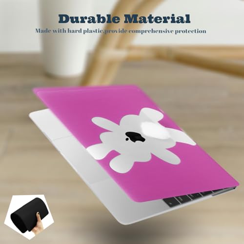 Coque MacBook Air 11 Pouces Coque Rigide Lapin Mignon Chic - 4