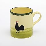 Farbe: Mehrfarbig Zeller Keramik Kinderbecher Hahn und Henne Trinkbecher Kindertasse Geschirr Tasse NEU OVP