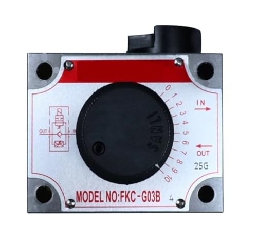 Vanne de contrôle débit hydraulique FKC-G03B-4 pour réguler la vitesse de levage de cylindre