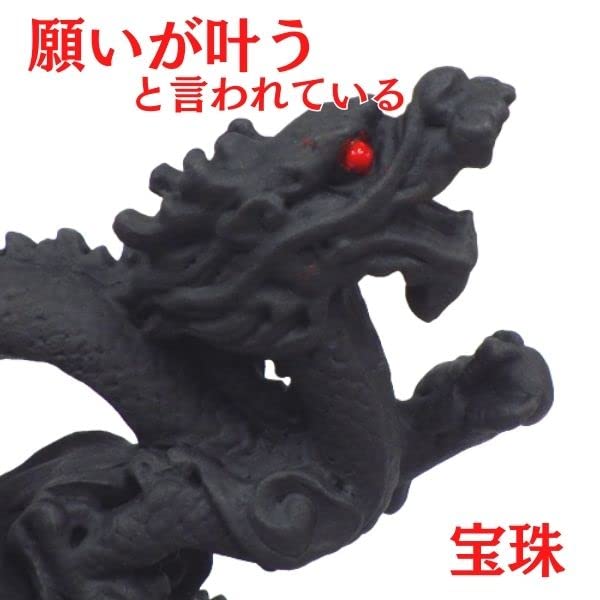 Amazon.co.jp: 株式会社廣友 五行木生火 火の龍炭パワー招財火龍 赤