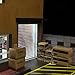 Diorama 1/64 Car Garage Model City Backdrop Car Parking Lot LED Lighting Scenery Model Toy