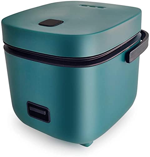 1,2 l Personal Reiskocher,antihaftbeschichtet,mit Edelstahl-Dämpfeinsatz,Messbechern und One-Touch-Bedienung. Perfekt für ein oder zwei Personen zum Kochen von Reis,Fleisch,Nudeln oder Suppe (Grün) 1,2 l Personal Reiskocher,antihaftbeschichtet,mit Edelstahl-Dämpfeinsatz,Messbechern und One-Touch-Bedienung. Perfekt für ein oder zwei Personen zum Kochen von Reis,Fleisch,Nudeln oder Suppe (Grün)