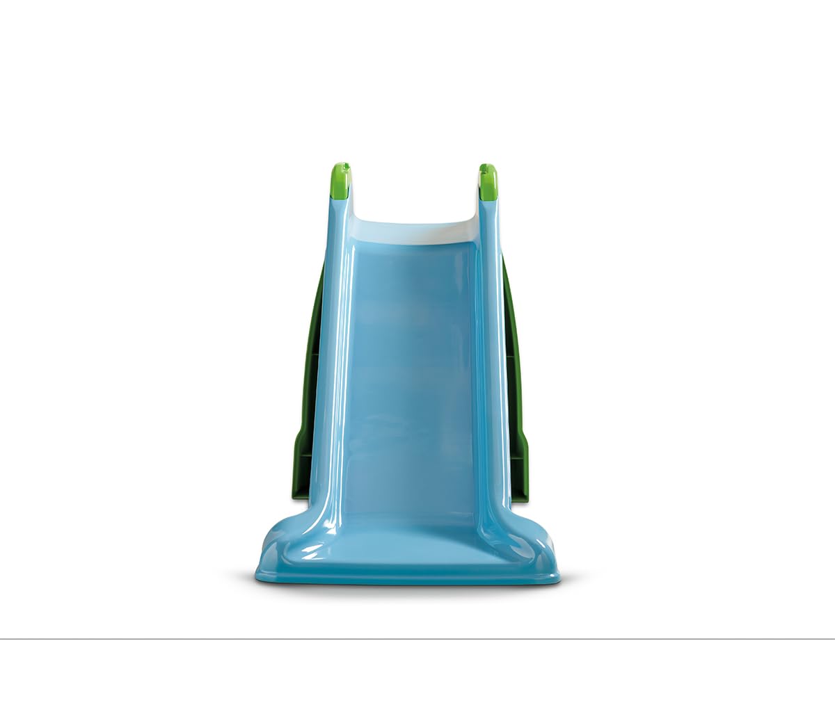 Little Tikes Premier Tobogan - Jeu d'intérieur et d'extérieur - Jouet de Jardin et activité d'extérieur pour Enfant, Durable, Stable, sécurisé - Jouet de Jardin Bleu & Vert. pour 18 Mois et +