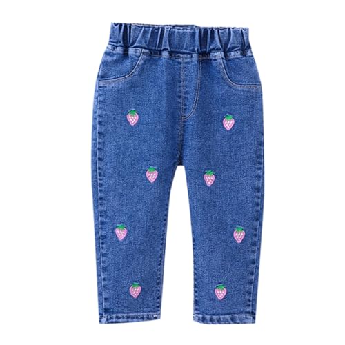 Generisch Mädchen Jeans Mädchenhose Denim Hose Kinder Jeans...