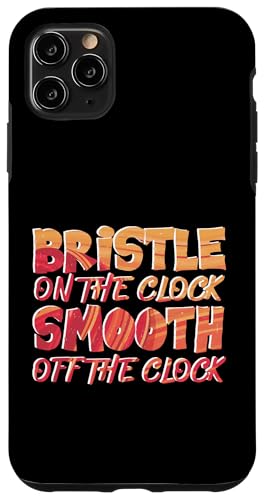 BRISTLE ON THE CLOCK SMOOTH OFF THE CLOCK �X�}�z�P�[�X iPhone 11 Pro Max �p