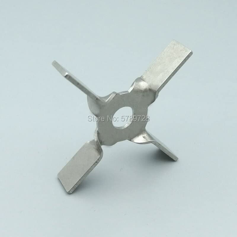 Impulsor de Laboratorio Alto cizallamiento, 1 Paleta Cuatro Cuchillas Acero Inoxidable 304, diámetro 60 mm 70, Cuchilla agitadora | DIA70mm hole 8mm